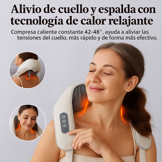 Masajeador de Cuello y Hombros 5D