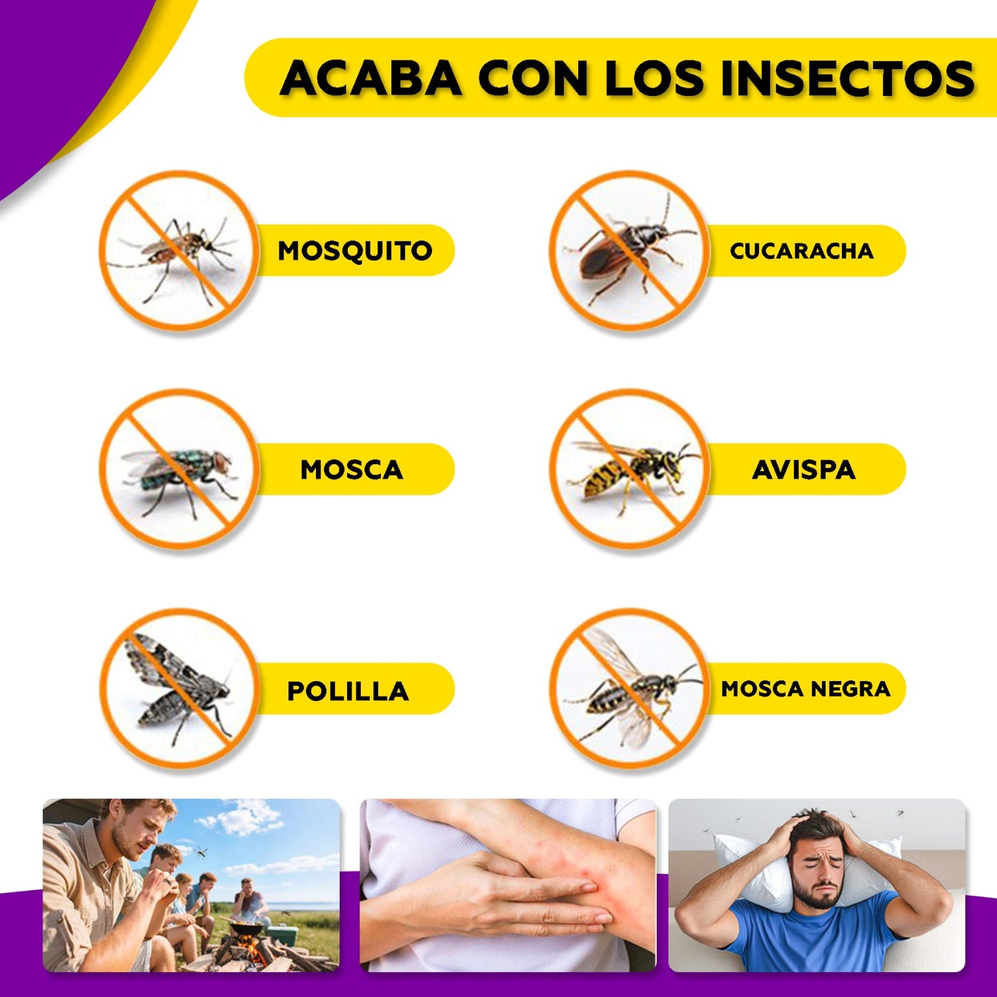 Pack AntiMosquitos 360°