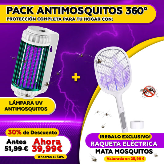 Pack AntiMosquitos 360°