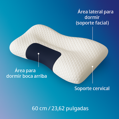 Almohada Ergonómica 3D con Soporte Cervical