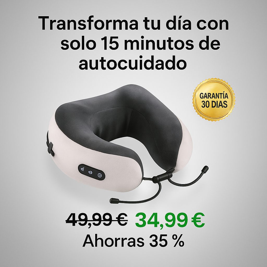 Almohada de Masaje Inteligente RelaxPro™