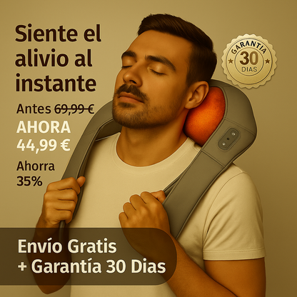 Masajeador de Cuello y Hombros 5D