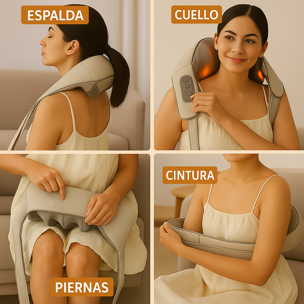 Masajeador de Cuello y Hombros 5D