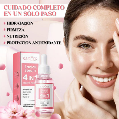 🌸 Masajeador LED + Sérum 4 en 1 + Crema Blanqueadora con Vitamina C (GRATIS)
